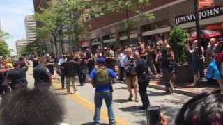 Wilmington PD attempt the Running Man Challenge