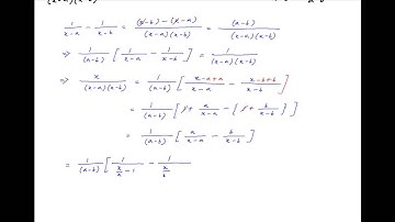 Find the coefficient of x^n in expansion of x / [(x-a)(x-b)] in ascending powers of x.