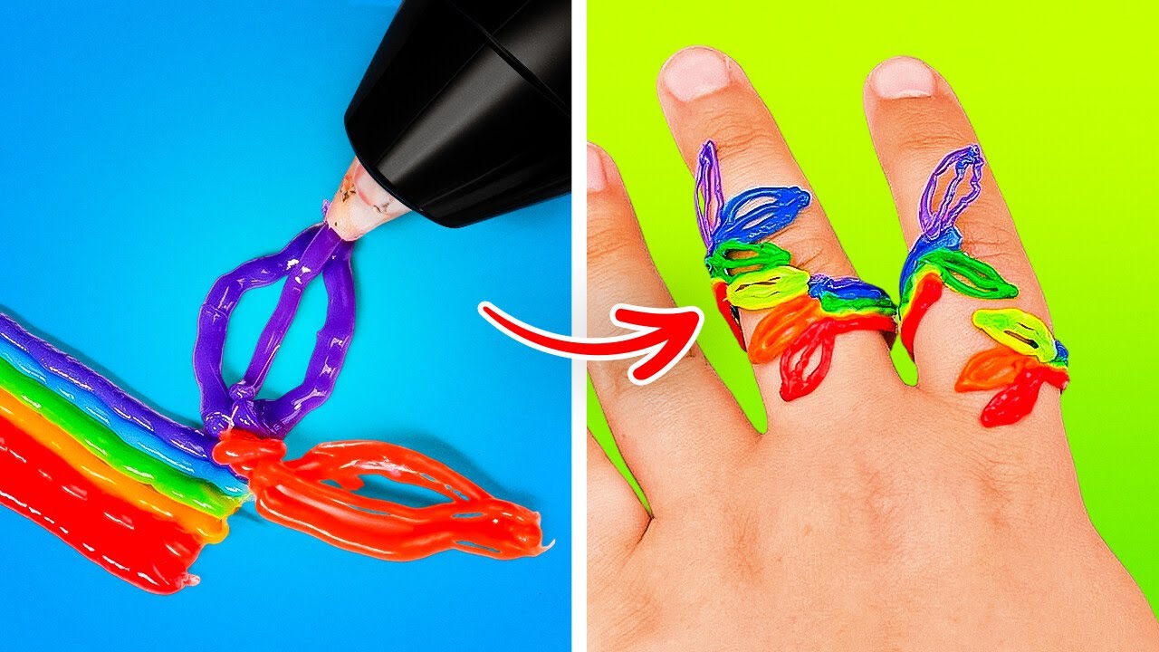 Amazing 3D Pen & Glue Gun Crafts And Cool DIY Decoration And Jewelry ...