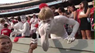 How crazy the UGA University of Georgia fans are!!
