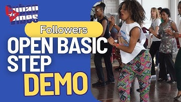 Open Basic step | Followers Timing - Back view | Cuban Salsa (Absolute Beginners Level)