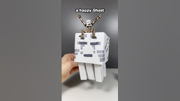 Cardboard Minecraft Ghast Tutorial!