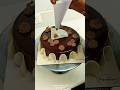 easy chocolate cake decorating ideas #birthdaycake #cakeviral #trending #shorts #ytshorts #video