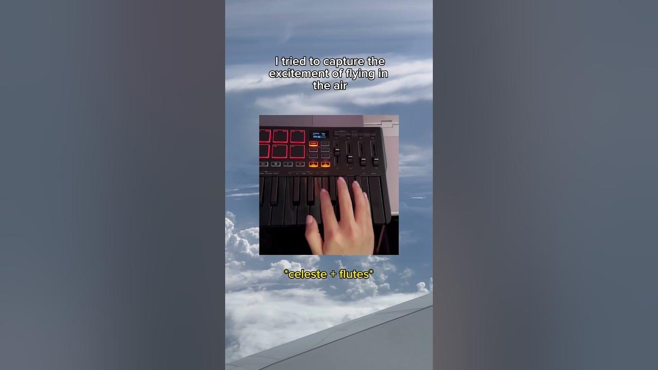 I wrote this on a plane ✈️ #music #composer #fyp