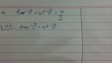 XI Math Chap 13 - Inverse Trig Functions Ex 13.1 Solution by Sir Ahsan Abdullah Patel - Part 3