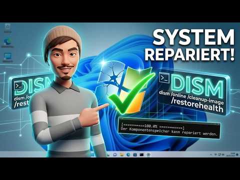 Windows system corrupted? Repair component store with DISM