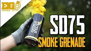 SD75 - Yellow Smoke Grenade - Smoke Bomb - Smoke Effect