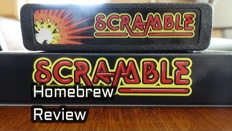 Scramble Atari 2600 Homebrew by CHAMP Games