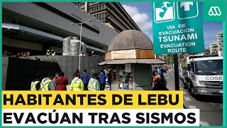 Habitantes de Lebu evacuaron tras fuerte sismo que remeció al Biobío