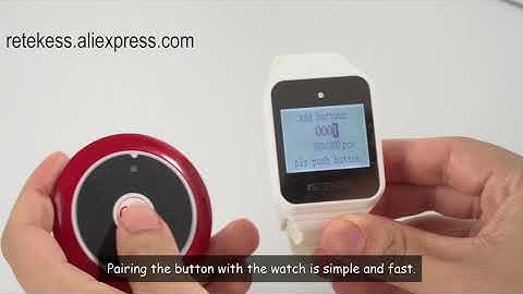 RETEKESS Hookah Restaurant Pager Wireless Calling System 2 TD108 Watch Receiver+15 T117 Call Button