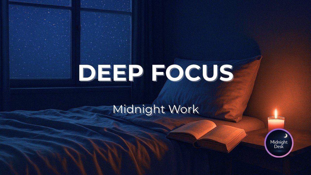 Deep Focus Music for Work | Dreaming Tide – Midnight Sleep & Rebirth Ambient (1 Hour)[Vol.116]