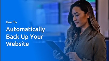How To Automatically Back Up Your Website Files