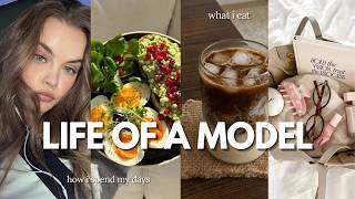 weekly vlog 📍LA | what I eat, life of a model, workouts