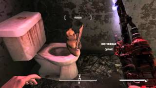 Fallout 4 toilet teddy bear easter egg