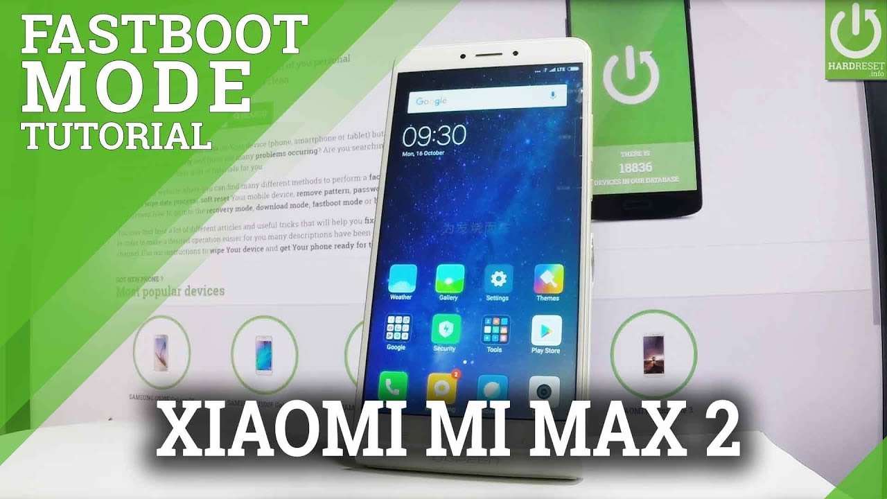 Fastboot Mode XIAOMI Mi Max 2 - Enter & Quit XIAOMI Fastboot