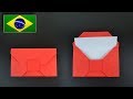 Origami: Envelope Tradicional - Instruções em Português BR