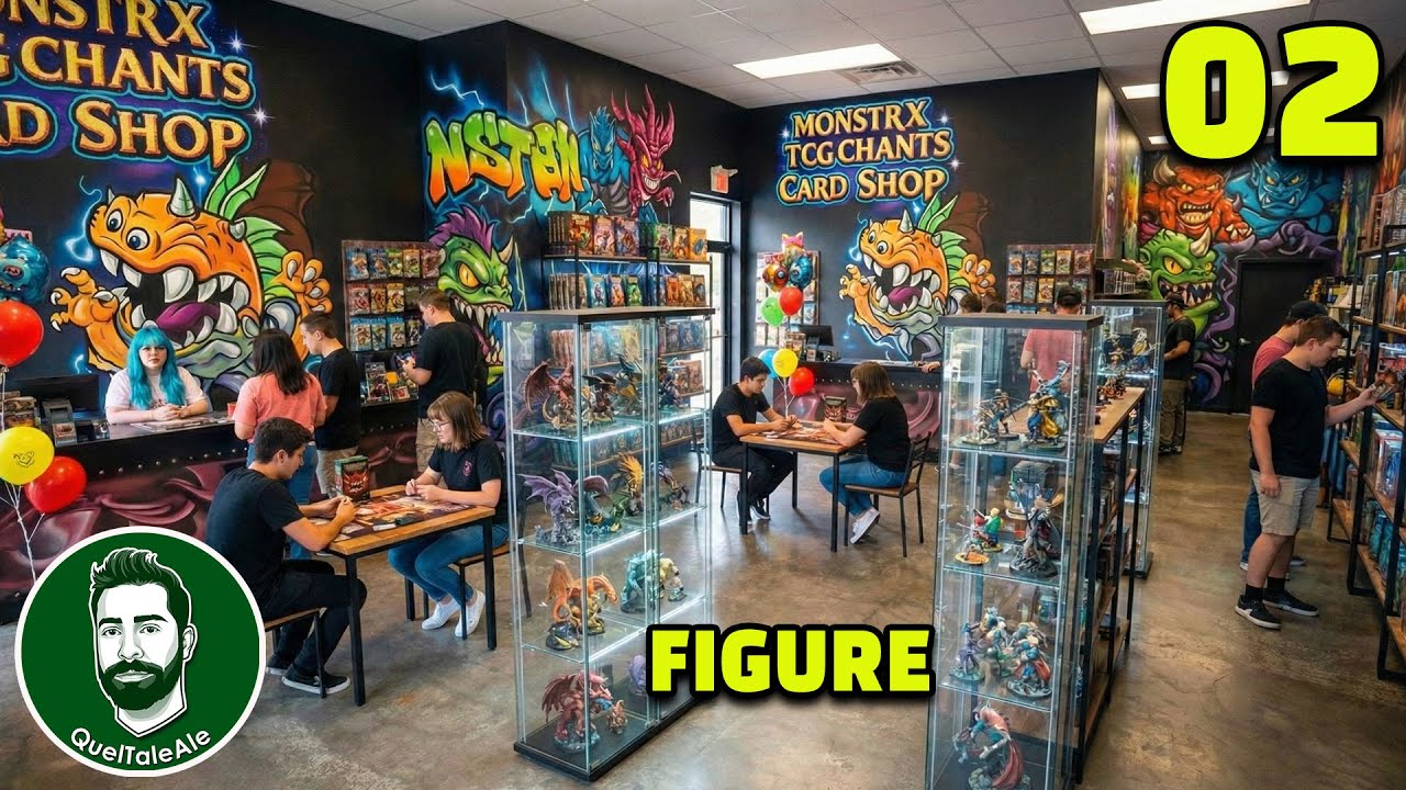 Monstrix TCG Card Shop - SBLOCCHIAMO TUTTI I SET E LE FIGURE - Gameplay ITA 02