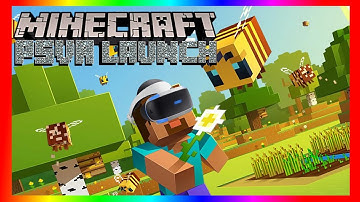 Minecraft PSVR Update:First Look & Impressions (Motion Controllers not supported sadly)