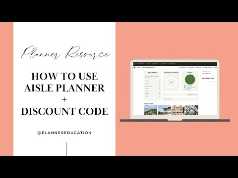 Wedding Planner Software : Live Aisle Planner Training : Contracts, Design, Layouts + More!