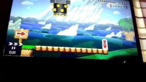 Super Mario Maker new elements(locked doors, keys, key coins, and skewers!)(Full showcase)