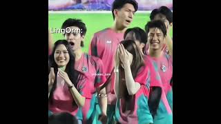 Orm is just 23 and so innocent 🤭🤭 while Ling’s just enjoying the view 😏 #LingOrm