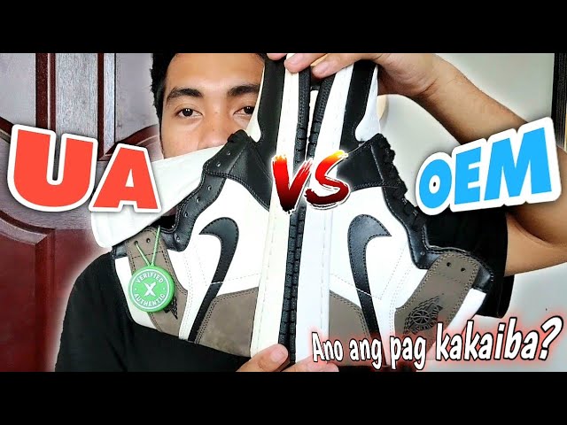 OEM vs UA ano nga bang pag kakaiba?? Unauthorized Sneakers EXPLAINED?! -  YouTube