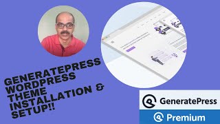 GeneratePress Theme Installation Process