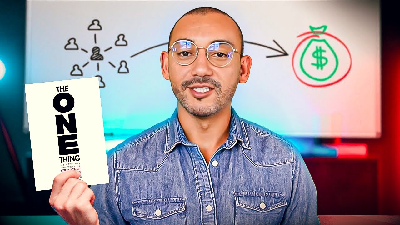 📚 ملخص كتاب ذا وان ثينغ ديال غاري كيلر، نصائح ذهبية 💰✨ من كتاب رائع (The One Thing)