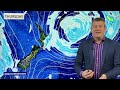 North Island storm weakens + NZ’s long weekend weather