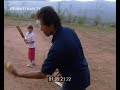 Imran khan playing cricket with sons in islamabad pakistan 2006