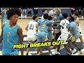 Mikey Williams SUPER HEATED Game!! Teammates Stands Up For Each Other