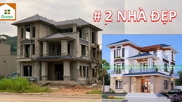 NHÀ ĐẸP 2020 Mẫu Biệt Thự 3 Tầng Mái Nhật Có 5 Phòng Ngủ Đẹp Tại Bắc Giang