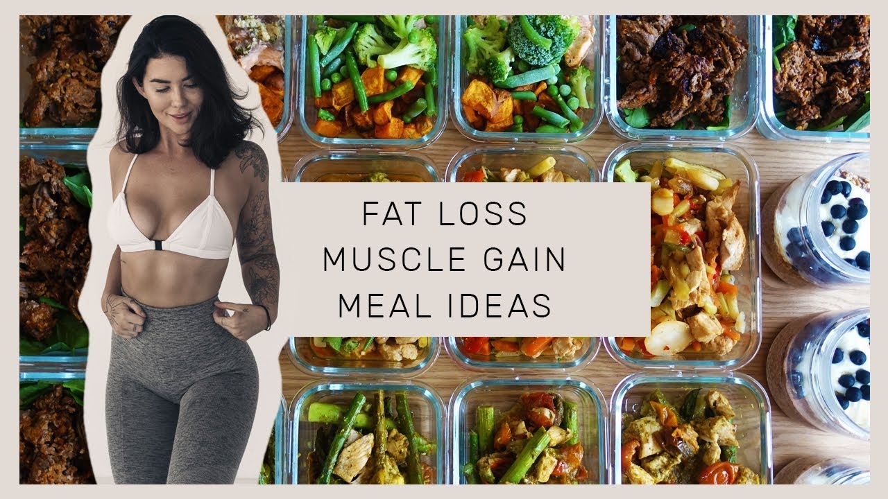 meal plan for weight loss and muscle gain female