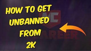 How To Get Unbanned From 2K (NBA 2K24) - Banned 2K Account Player Fix