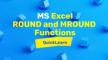 MS Excel: ROUND MROUND Functions