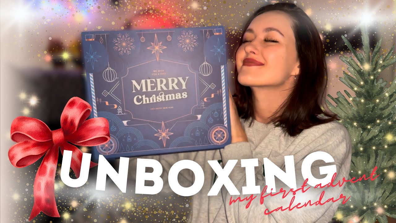🎁 Мой первый Адвент календарь! 🎁🎄 - YouTube