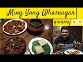 Best non veg food in ulhasnagar  ming yang ulhasnagar  marathi food vlog  khapitu the foodie