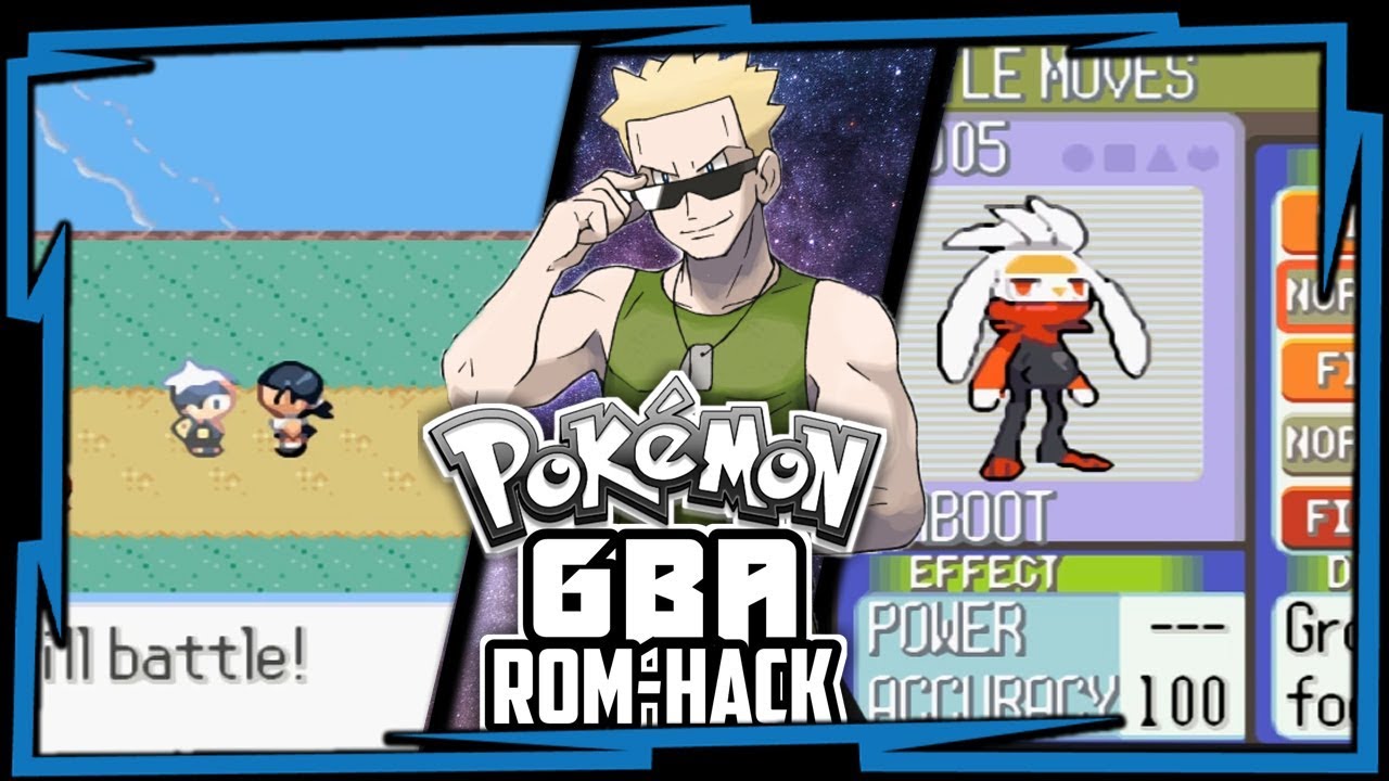 New Pokemon GBA ROM HACK With New Starters, New Pokemons & Gen 8! - YouTube