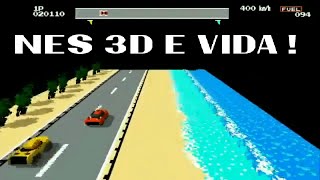 Road Rage 3D  no Emulador 3D do Nes !