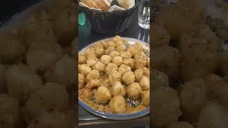 Dead Fish! - Potato Gnocchi and Shrimp Bisque and Pistachios - Gnocchi,Bisque di Gamberi e Pistacchi