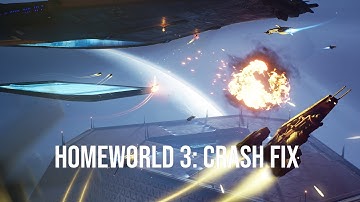 Homeworld 3 crash to desktop fix - has stopped working game is not working - Blank screen or freeze