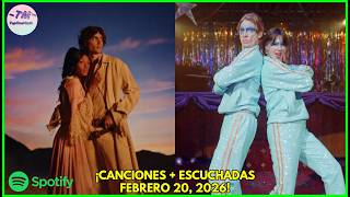Download Lagu Spotify Top 200 Global 🌎 | Canciones Más Escuchadas del Mundo (Febrero 20, 2026) 🔥 MP3
