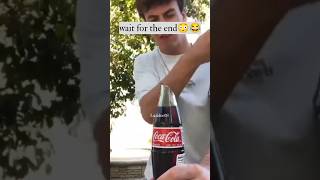 How To Open A Glass Coke Bottle #hack #cococola #shorts