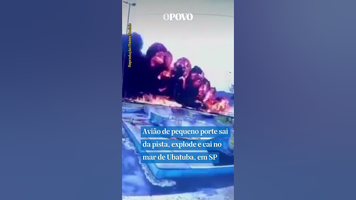 Avião de pequeno porte sai da pista em Ubatuba, #SãoPaulo #noticias