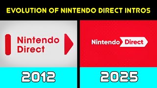Evolution Of Nintendo Direct Intros 2012  2025