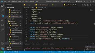 19  Create  Route to Update User