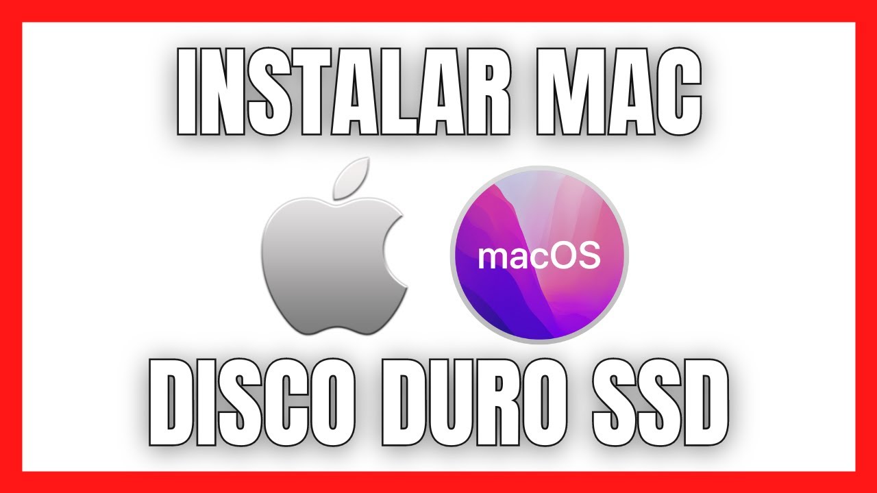 ▷ INSTALAR MAC OS EN DISCO DURO EXTERNO SSD 2022 ✓ SISTEMA OPERATIVO MACOS  MONTEREY DISCO DURO NUEVO - YouTube