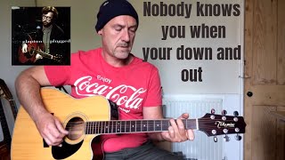 Download Lagu Guitar tutorial - Nobody knows you when your down and out - by Joe Murphy MP3