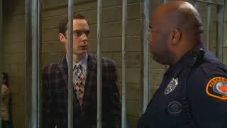 (Sheldon in jail )please tell the judge , I am ready to apologize | Big bang theory