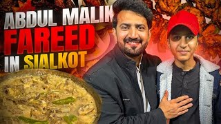 Abdul Malik Fareed in Sialkot | Dinner at Sialkot’s Famous Restaurant | @AbdulMalikFareed